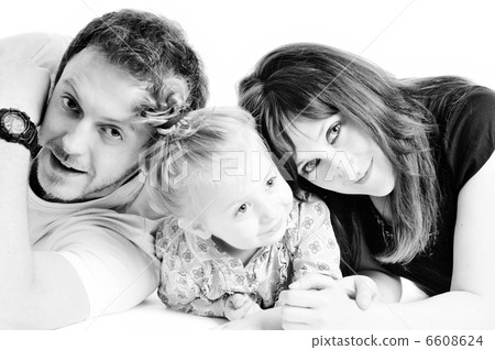 happy young family together happy young family together 6608624