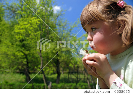 Young girl in nature Young girl in nature 6608655