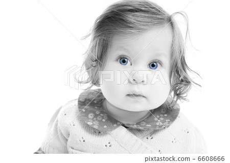 baby isolated baby isolated 6608666