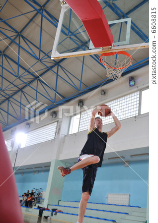 basketball player basketball player 6608815