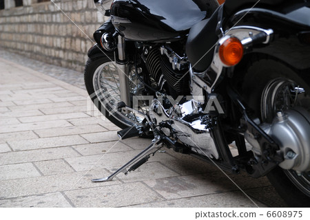 Picture of a classic bike Picture of a classic bike 6608975