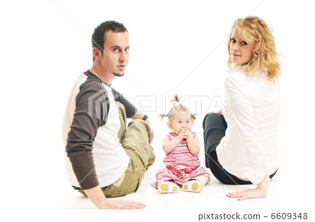 happy young family happy young family 6609348