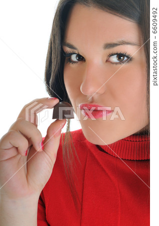 chocolate woman chocolate woman 6609492
