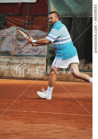 tennis man tennis man 6609693