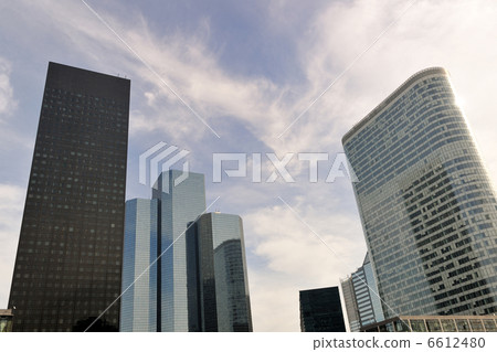 Modern Buildings in the new center of Paris 6612480