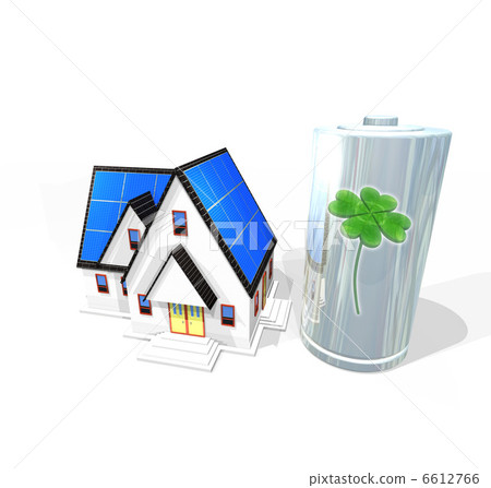 太陽能電池板外殼/乾燥電池中的嫩葉 太陽能電池板外殼/乾燥電池中的嫩葉 6612766