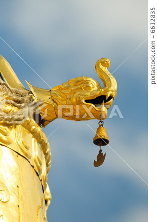 architectural details of songzanlin tibetan monastery, shangri-l 6612835