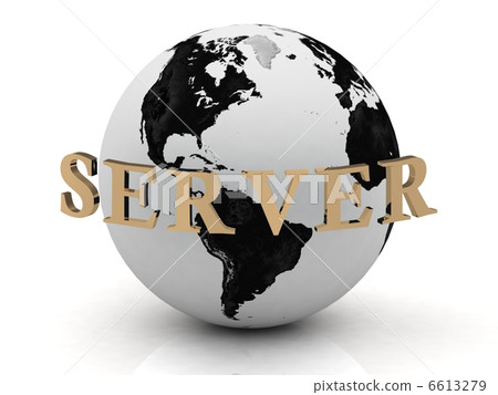 SERVER abstraction inscription around earth 6613279