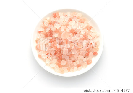 Rock salt western plate white back 6614972