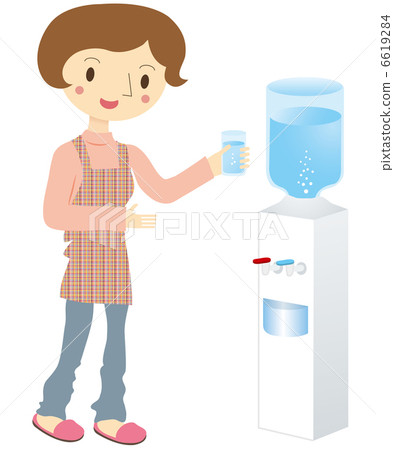 Water server and female Water server and female 6619284