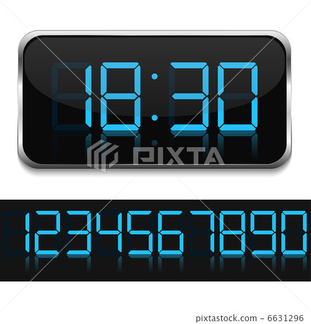 Digital Clock Digital Clock 6631296