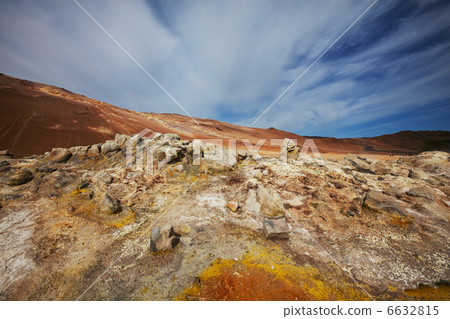 Thermal zone in Iceland 6632815