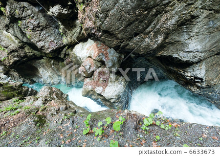 Liechtensteinklamm gorge  (Austria). 6633673