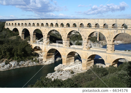 法國世界遺產Pon du Girl 法國世界遺產Pon du Girl 6634576