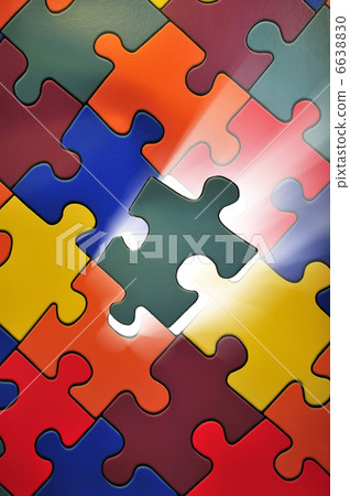 Puzzle plane - one piece missing 6638830