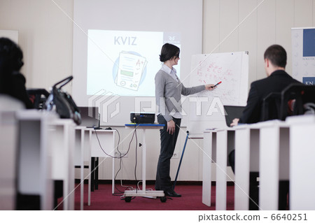 business people group on seminar 6640251