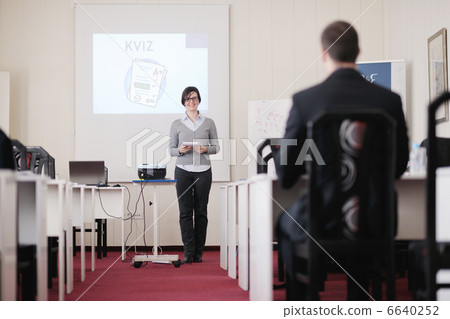 business people group on seminar 6640252