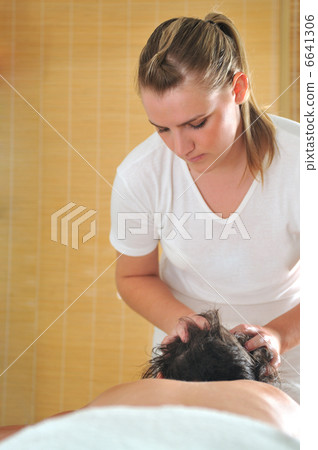 head and hair massage at the spa and wellness center 6641306