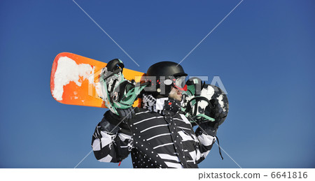 snowboarder portrait snowboarder portrait 6641816
