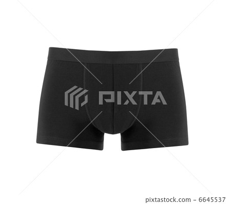 black male underwear isolated black male underwear isolated 6645537