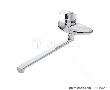 water tap isolated on white 6645643