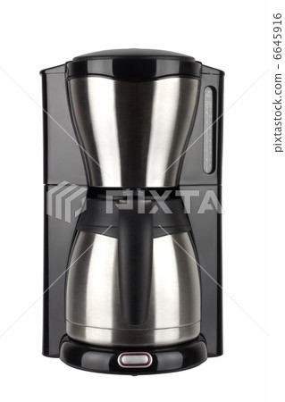 Coffee maker isolated on white 6645916