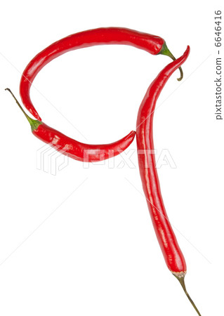 q letter made from chili q letter made from chili 6646416