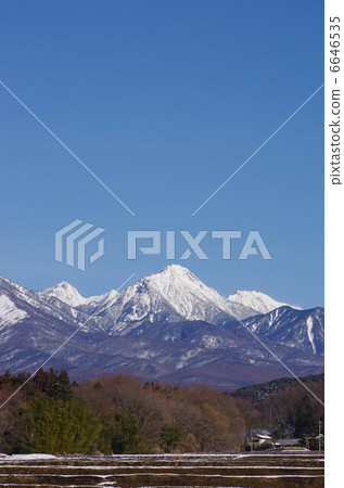 Winter Yatsugatake (Akadake area) Winter Yatsugatake (Akadake area) 6646535