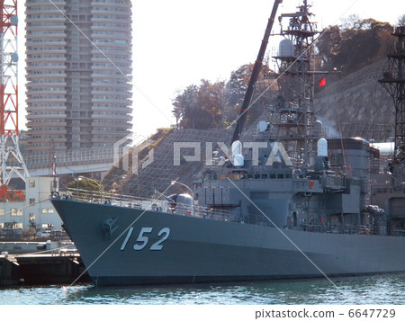 Makigari護送船Yokosuka端口 6647729