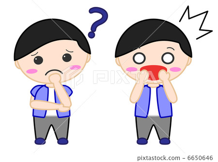 Men illustration suffered - Stock Illustration [6650646] - PIXTA