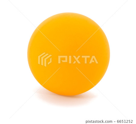 Orange ping pong ball Orange ping pong ball 6651252