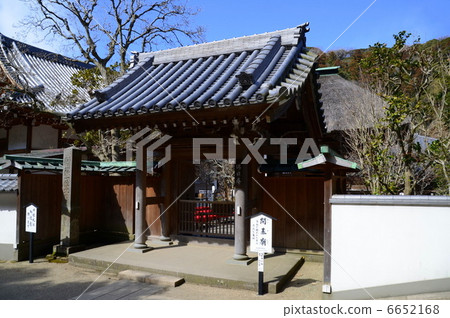 Buddhist priest in Jukenji temple 6652168