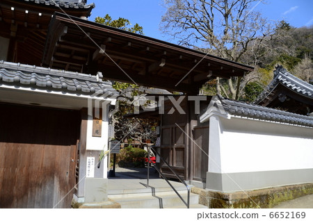 Buddhist priest in Jukenji temple 6652169