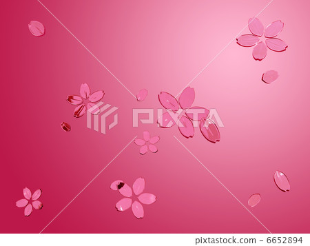 Cherry blossoms of glass 6652894