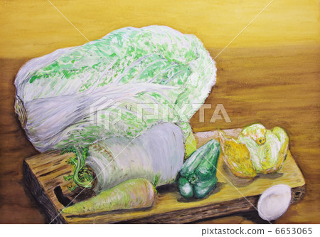 錯位的蔬菜 6653065