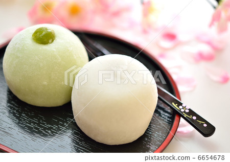 Rice cake and mochi rice cake (up) 6654678