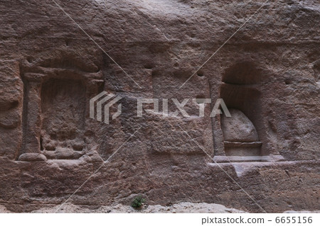 佩特拉遺址Shiku Dushura神的靈石 6655156