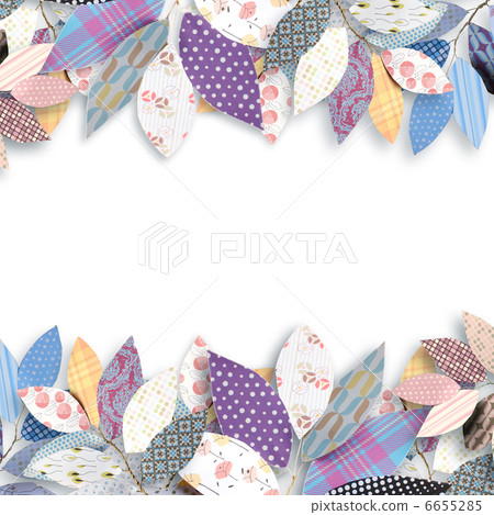 Paper leaf vertical arrangement 6655285