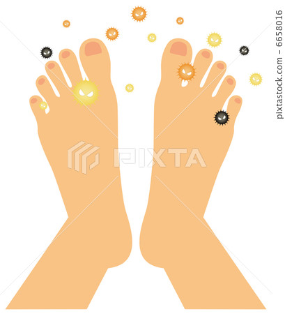 Athlete foot (instep of the foot) D-8 6658016