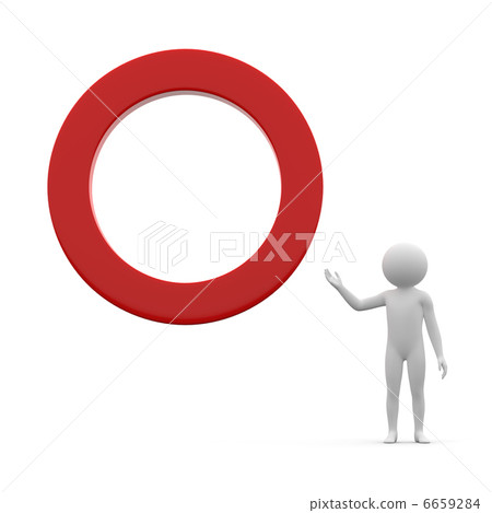 round, one man, correct 6659284