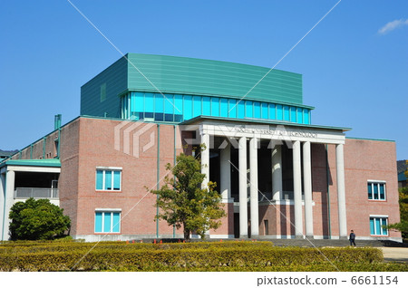 高知科技大學的主樓早春2月25日拍攝 高知科技大學的主樓早春2月25日拍攝 6661154