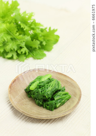 Wasabi vegetable dipping Japanese food 6661975