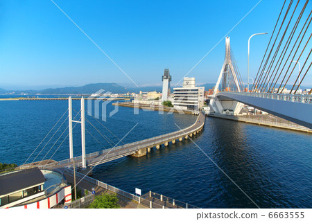 Aspam and Aomori Bay Bridge 6663555