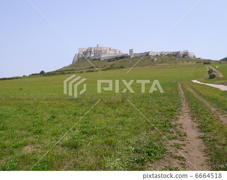 世界遺產在Levoca,斯洛伐克加香料城堡 世界遺產在Levoca,斯洛伐克加香料城堡 6664518