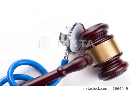 gavel and stethoscope gavel and stethoscope 6664949