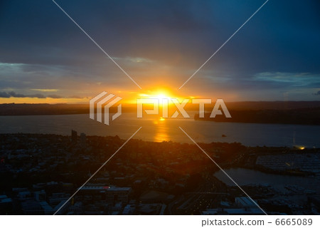 新西蘭日落 新西蘭日落 6665089