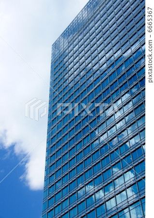 Blue Building Blue Building 6665367