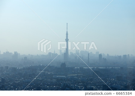 Sky Tree Silhouette 6665384