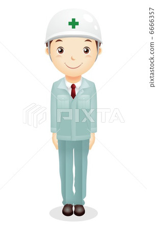 Work clothes male illustration 6666357