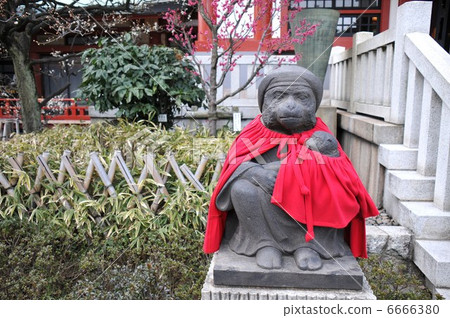 Sanno Hakugi Shrine Shrine God Monkey 6666380
